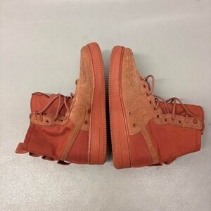 Nike SF Air Force 1 Sneaker Boot Dusty Peach‎ 884024-204 Size 8.5 mens